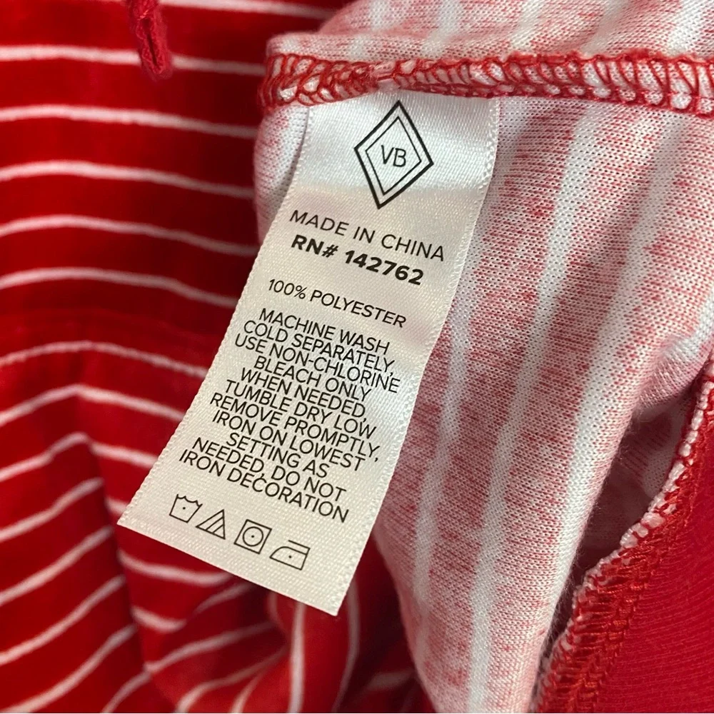 Vera Bradley Snow Stripe Polar Pullover Hoodie - Picture 9 of 9